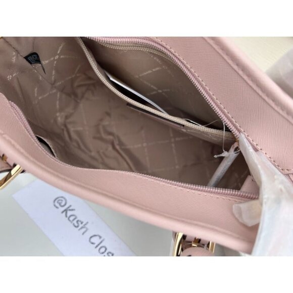 Michael Kors tote carryall handbag xs convertible topzip crossbody powderblush - Picture 10 of 11